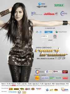 Sarah Geronimo Record Breaker Concert