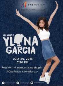 My Name Is Ylona Garcia: Digital Concert