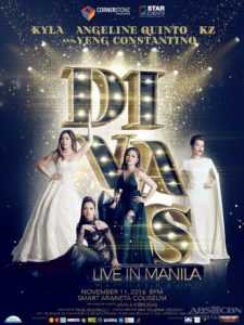 Kyla, Angeline, Kz & Yeng “Divas” Live In Manila