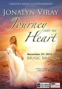 Jonalyn Viray “Journey Into My Heart” Concert