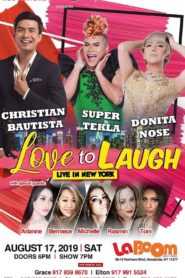 Love To Laugh, Live In New York with Christian, Super Tekla and Donita