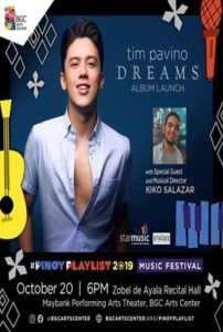 Tim Pavino “Dreams” Album Launch