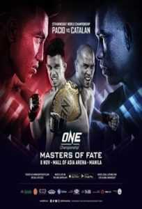 ONE Championship: Masters Of Fate – Full Event