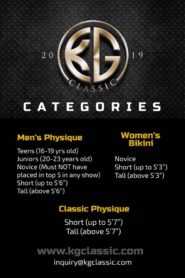 KG Classic 2019 Physique Competition