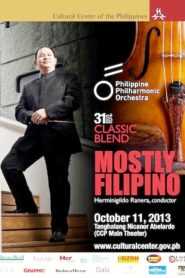 CCP’s Philippine Philharmonic Orchestra: 31st Classic Blend “Mostly Filipino”