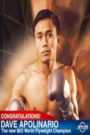 Dave Apolinario: IBO Flyweight Champion (Full Fight)