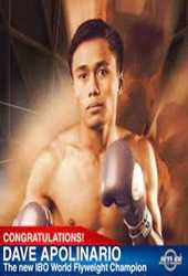 Dave Apolinario: IBO Flyweight Champion (Full Fight)