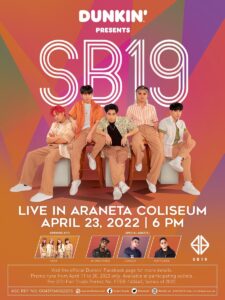 Dunkin Presents: SB19 Live in Araneta Coliseum