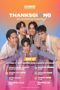 Dunkin’ Day 2: Thanksgiving, SB19 6th Anniversary Celebration (FanCam)